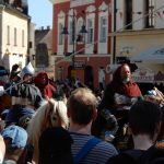 Táborem prošel kostýmovaný průvod s Janem Žižkou na koni. Lékař převzal Cenu města