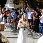 Táborem prošel kostýmovaný průvod s Janem Žižkou na koni. Lékař převzal Cenu města