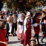 Táborem prošel kostýmovaný průvod s Janem Žižkou na koni. Lékař převzal Cenu města