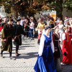 Táborem prošel kostýmovaný průvod s Janem Žižkou na koni. Lékař převzal Cenu města