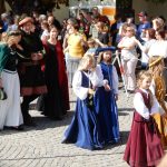 Táborem prošel kostýmovaný průvod s Janem Žižkou na koni. Lékař převzal Cenu města