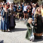 Táborem prošel kostýmovaný průvod s Janem Žižkou na koni. Lékař převzal Cenu města