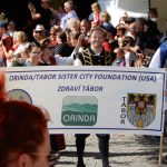 Táborem prošel kostýmovaný průvod s Janem Žižkou na koni. Lékař převzal Cenu města