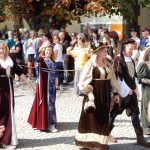 Táborem prošel kostýmovaný průvod s Janem Žižkou na koni. Lékař převzal Cenu města