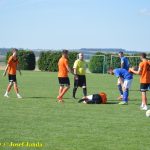 Planá ukázala sílu nejlepší ofenzivy I. B třídy a nasypala Hradišti čtyři branky