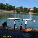 VIDEO: Táborské veslařské posádky zvítězily na domácích závodech osmnáctkrát. Nejvíce bodů posbíral Vajgar Jindřichův Hradec