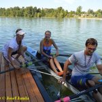 VIDEO: Táborské veslařské posádky zvítězily na domácích závodech osmnáctkrát. Nejvíce bodů posbíral Vajgar Jindřichův Hradec