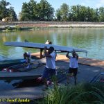 VIDEO: Táborské veslařské posádky zvítězily na domácích závodech osmnáctkrát. Nejvíce bodů posbíral Vajgar Jindřichův Hradec