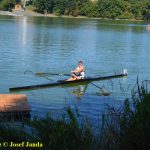 VIDEO: Táborské veslařské posádky zvítězily na domácích závodech osmnáctkrát. Nejvíce bodů posbíral Vajgar Jindřichův Hradec