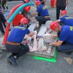 Do Prachatic se sjeli hasiči z celého okresu. Změřili své síly v klasické disciplíně požární  útok