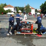 Do Prachatic se sjeli hasiči z celého okresu. Změřili své síly v klasické disciplíně požární  útok