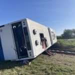 Hromadné neštěstí na železničním přejezdu. Složky IZS prověřily při cvičení spolupráci a postupy při mimořádné události