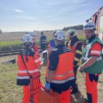 Hromadné neštěstí na železničním přejezdu. Složky IZS prověřily při cvičení spolupráci a postupy při mimořádné události