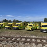 Hromadné neštěstí na železničním přejezdu. Složky IZS prověřily při cvičení spolupráci a postupy při mimořádné události