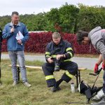 V Klisinci si vyzkoušeli závod železných hasičů. Objevili se i špičkoví jihočeští borci
