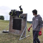 V Klisinci si vyzkoušeli závod železných hasičů. Objevili se i špičkoví jihočeští borci