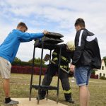 V Klisinci si vyzkoušeli závod železných hasičů. Objevili se i špičkoví jihočeští borci