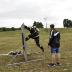 V Klisinci si vyzkoušeli závod železných hasičů. Objevili se i špičkoví jihočeští borci
