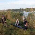 První scény k filmu s příběhem Bedřicha Smetany se natáčely na břehu Vajgaru
