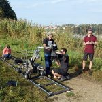 První scény k filmu s příběhem Bedřicha Smetany se natáčely na břehu Vajgaru