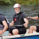 Krumlovského vodáckého maratonu se zúčastnil i prezident Petr Pavel