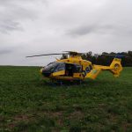 Na muže padl v lese u Dražejova strom. I přes mnohočetná poranění si zvládl zavolat pomoc