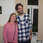 Jindra Polák z kapely Jelen si přijel popovídat do Komunitního centra v Milevsku