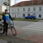Strážníci kontrolovali cyklisty v ulicích Budějovic. Řešili několik desítek přestupků