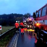 Ranní tragická nehoda mezi Bernarticemi a Opařany očima hasičů