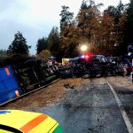 Ranní tragická nehoda mezi Bernarticemi a Opařany očima hasičů