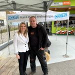 Milevská prodejna Stihl ožila dnem otevřených dveří i soutěžemi. S pilou si nejlépe poradil Vít Kozák