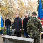 Na Dni válečných veteránů v Dačicích uctili památku pilotů RAF i účastníka mise v bývalé Jugoslávii