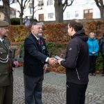 Na Dni válečných veteránů v Dačicích uctili památku pilotů RAF i účastníka mise v bývalé Jugoslávii