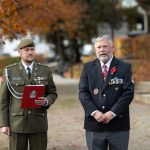 Na Dni válečných veteránů v Dačicích uctili památku pilotů RAF i účastníka mise v bývalé Jugoslávii
