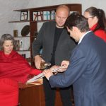 Eva Bernadetta pokřtila svůj nový kalendář v milevské Galerii M