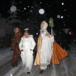 Do Křídy dorazili Mikuláš, anděl a krampusové už v pátek