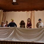Na vánočním trhu zazpívali hasiči z Dobrošova Budulínka a zatančili na hit Hasička