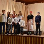 Na vánočním trhu zazpívali hasiči z Dobrošova Budulínka a zatančili na hit Hasička