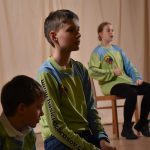 Na vánočním trhu zazpívali hasiči z Dobrošova Budulínka a zatančili na hit Hasička