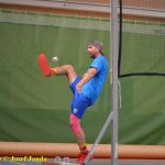 VIDEO: Footbagisté sehráli v Táboře turnaj na počest Jindry Smoly. Táborský hráč Pavel Hejra vyhrál dvouhru i čtyřhru