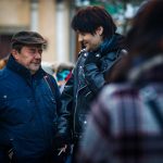 Starosta Strakonic zapálil svíčku na adventním věnci a poděkoval za pomoc s likvidací kalamity