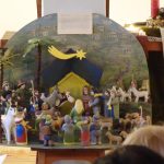 O druhé adventní neděli v Chýnově malovali betlém, muzikanti vyhrávali před Hospůdkou u Čendy