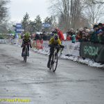 VIDEO: Jakub Zákostelecký nestačil ve finiši na Bendu z Kolína. Závodník ČEZ Cyklo Teamu Tábor pověsil na krk stříbro