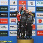 VIDEO: Jakub Zákostelecký nestačil ve finiši na Bendu z Kolína. Závodník ČEZ Cyklo Teamu Tábor pověsil na krk stříbro