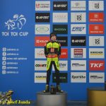 VIDEO: Jakub Zákostelecký nestačil ve finiši na Bendu z Kolína. Závodník ČEZ Cyklo Teamu Tábor pověsil na krk stříbro