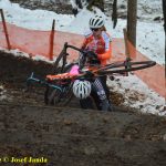 VIDEO: Nejlepší Jihočeškou mezi kadetkami byla na MČR v cyklokrosu prachatická Barbora Šíslová