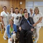 Pavel Hejhal z Milevska vyzdobil obrázky rehabilitační oddělení táborské nemocnice