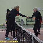 Tenisové naděje ze Sezimova Ústí si zahrály před Vánoci se svými rodiči