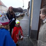 K + M + B psali tříkráloví koledníci také v Kardašově Řečici