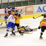 Hokejisté Soběslavi si proti Božeticím otevřeli střelnici a mají jistotu play off